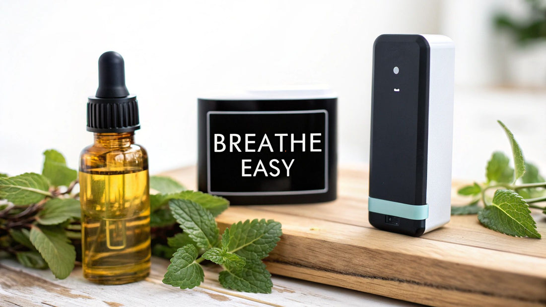 Breathe essential oil: A Simple Way to Quit Smoking