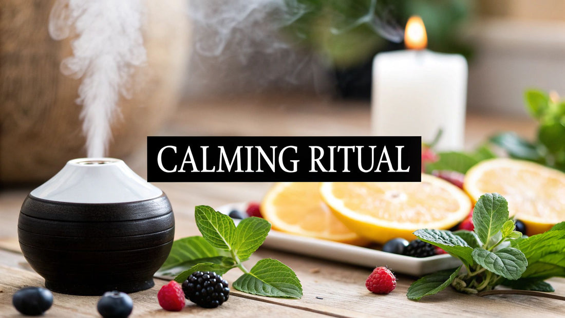 Essential oil flavours for a Calming, Nicotine-Free Ritual