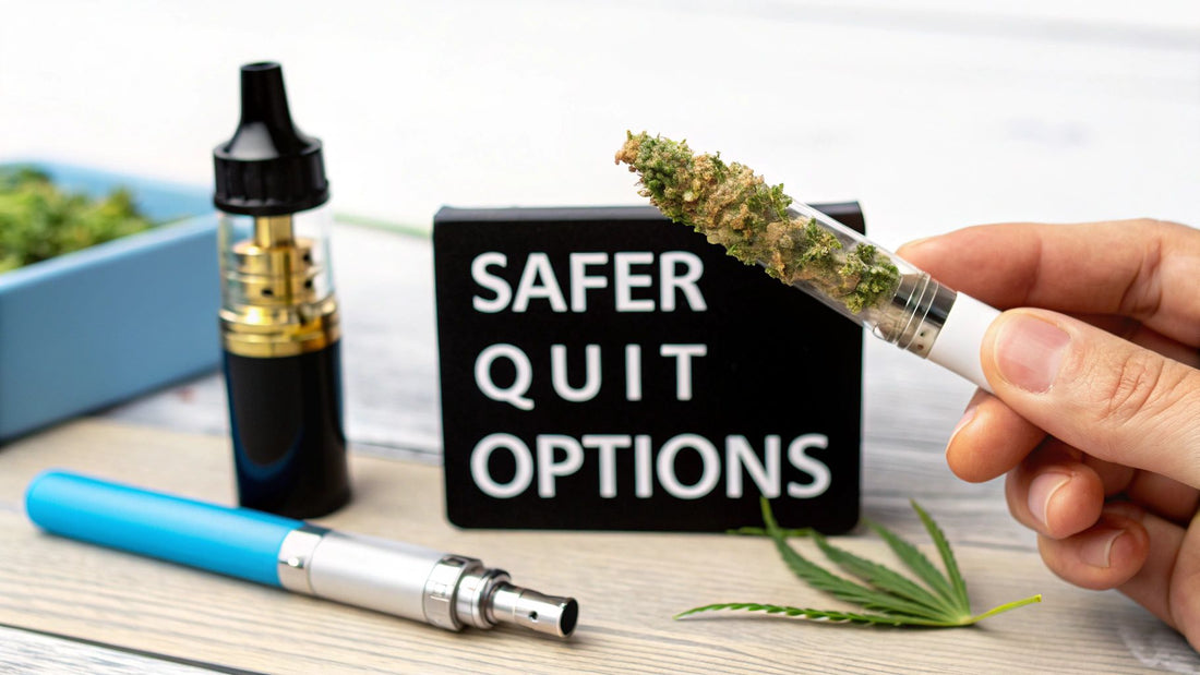 Fake cigarettes to quit: UK guide to safer quitting options