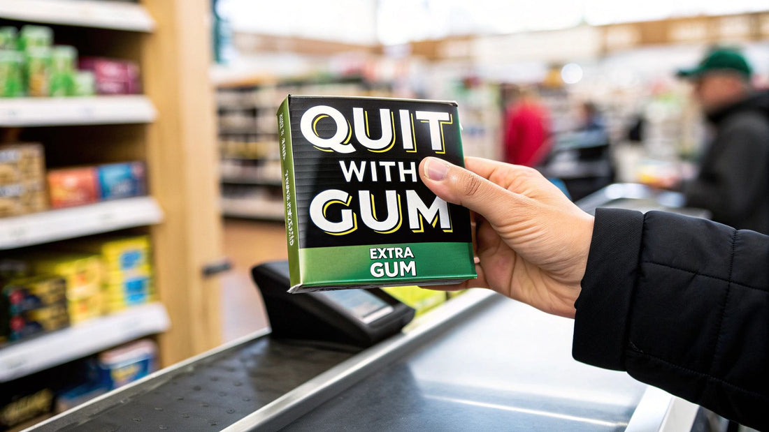 Quitting Smoking with an Extra Gum Pack