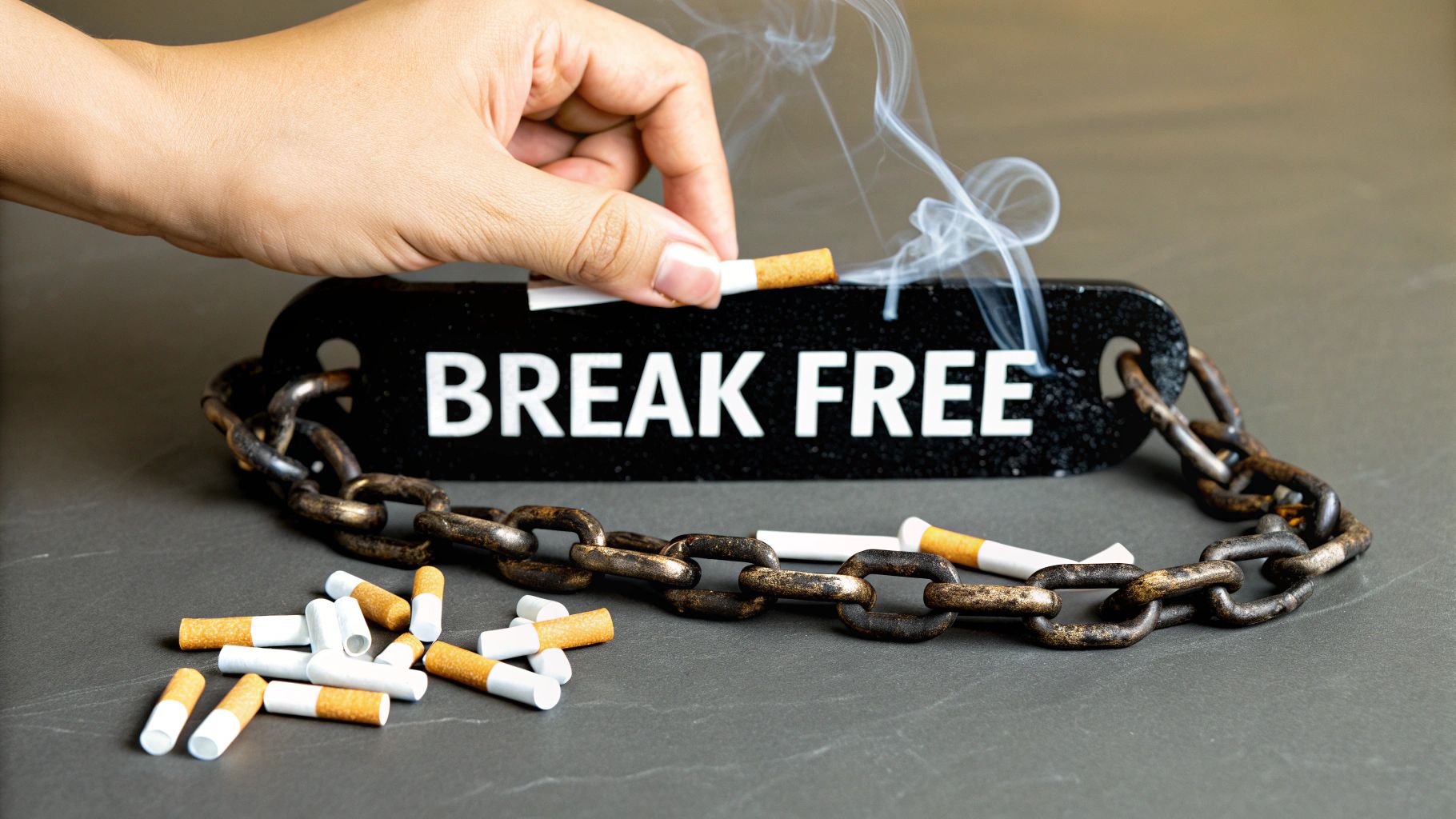 why is quitting smoking so hard: UK quit tips