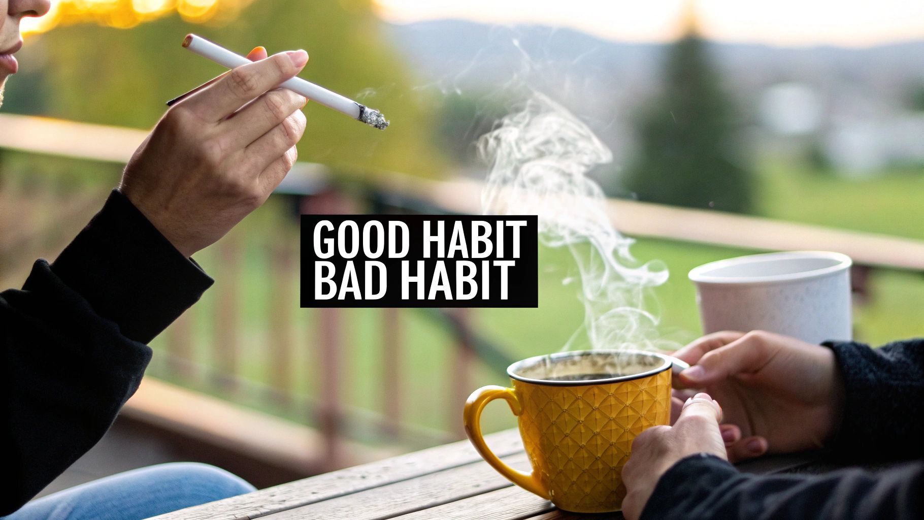 Good habit bad habit: Build and Break Them Effectively
