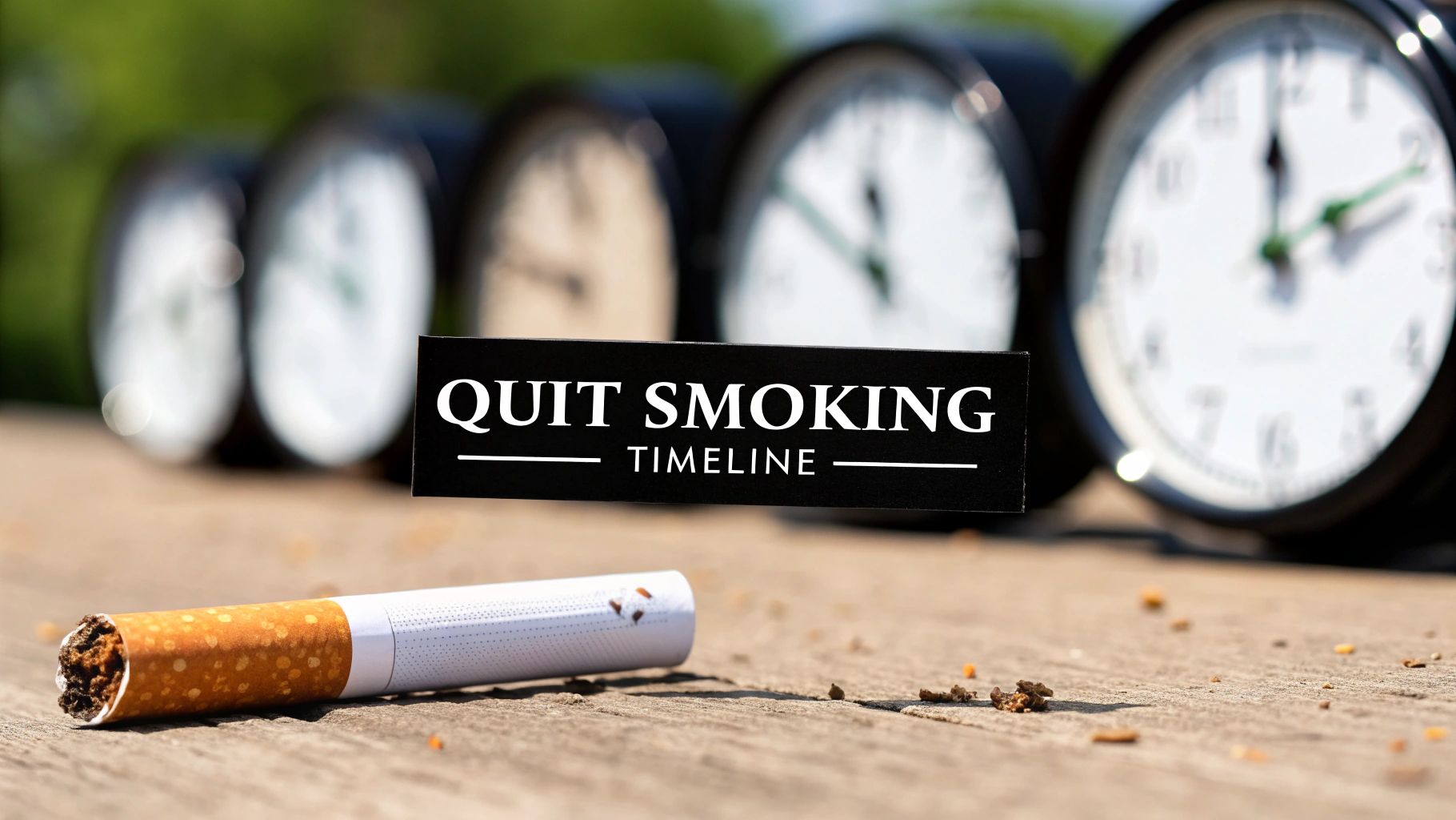 How Long to Quit Smoking A Practical Recovery Timeline