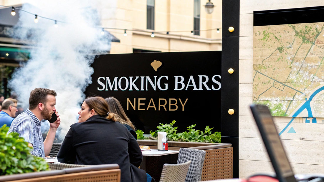 Finding Smoking Bars Near Me in a Smoke-Free World