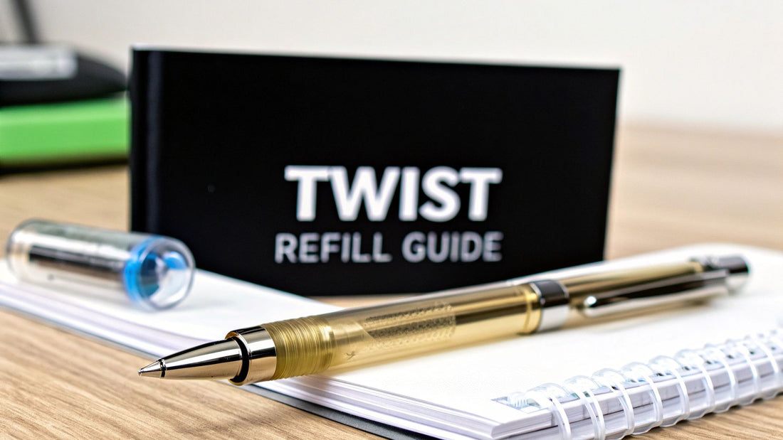 Your Ultimate Guide to Twist Pen Refill Sizes and Replacements